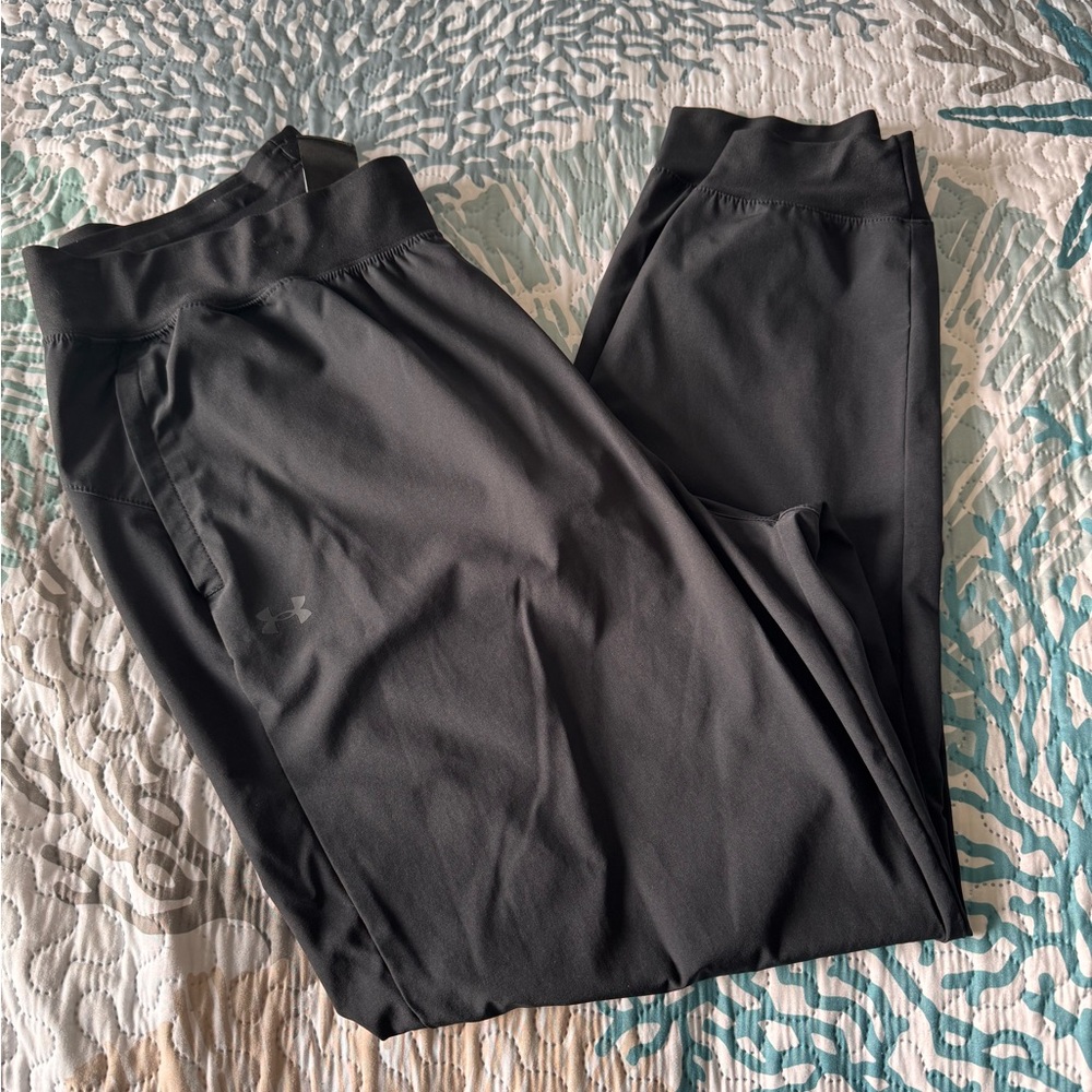 Under Armour black joggers